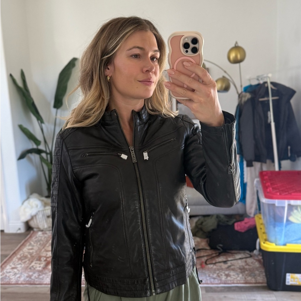 Affliction Sabrina Leather Jacket NEW with tags!
